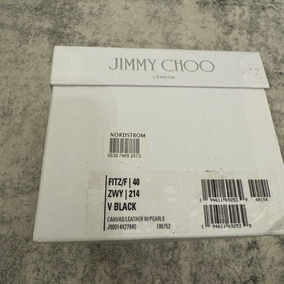 Jimmy choo pearl slides size 40 - Picture 2 of 5